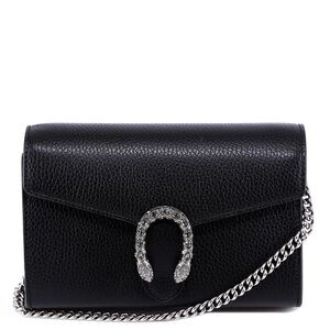 Gucci - Dionysus Mini Leather Chain Wallet